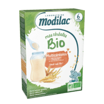 Modilac Céréales Bio Multicéréales 6m+