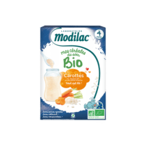 Retrouvez Modilac Mes Céréales du soir Bio Carottes 4m+ au meilleur prix sur Bebemaman.ma . Livraison à domicile partout au Maroc. Paiement à la livraison.