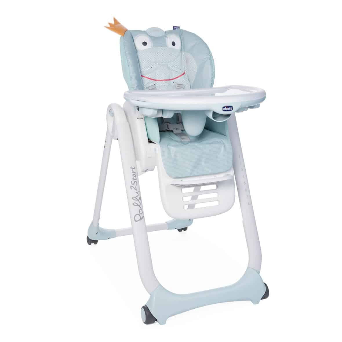 Chicco Chaise Polly 2 Start 4 roues Froggy
