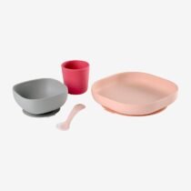 bebemaman-set-vaisselle-4-pieces-silicone-beaba