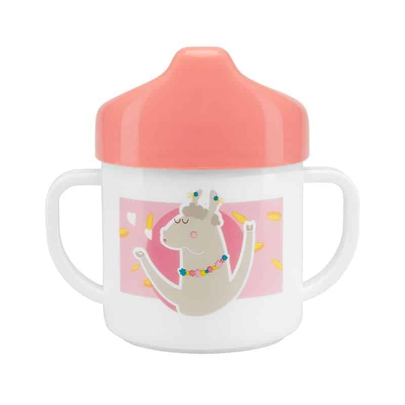 Bebemaman-Badabulle-Coffret Repas Yummy – Set Vaisselle 7 pièces-Orange5