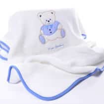 Retrouvez Pierre Cardin Couverture Ours Bleu 110x140cm aux meilleurs prix sur Bebemaman.ma . Livraison à domicile partout au Maroc.