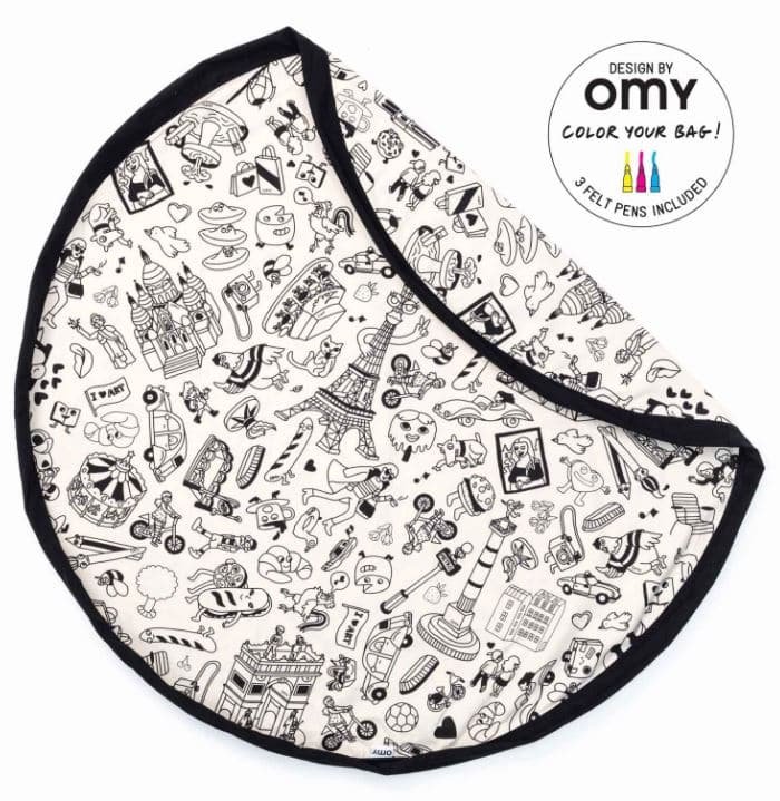 Play & Go Tapis D’éveil à colorier Omy Paris