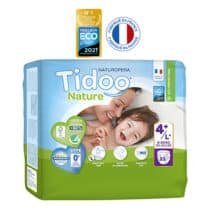 Retrouvez Tidoo Couches Écolo Taille 4+/L+ 9/20kg 23un aux meilleurs prix sur Bebemaman.ma . Livraison à domicile partout au Maroc.