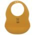 Retrouvez Nattou Bavoir en Silicone Ocre aux meilleurs prix sur Bebemaman.ma . Livraison à domicile partout au Maroc.