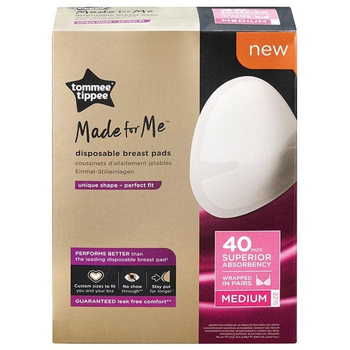 Tommee Tippee Coussinets d’allaitement jetables Medium 40u