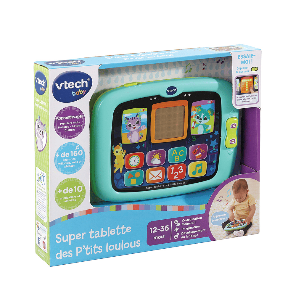VTech Super Tablette Des P’tits Loulous 12mois+