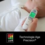 e Braun ThermoScan 7+ mesure la température en 1 seconde avec précision clinique. Technologie Age Precision et ExacTemp. Livré avec 21 embouts jetables. Livraison rapide au Maroc.