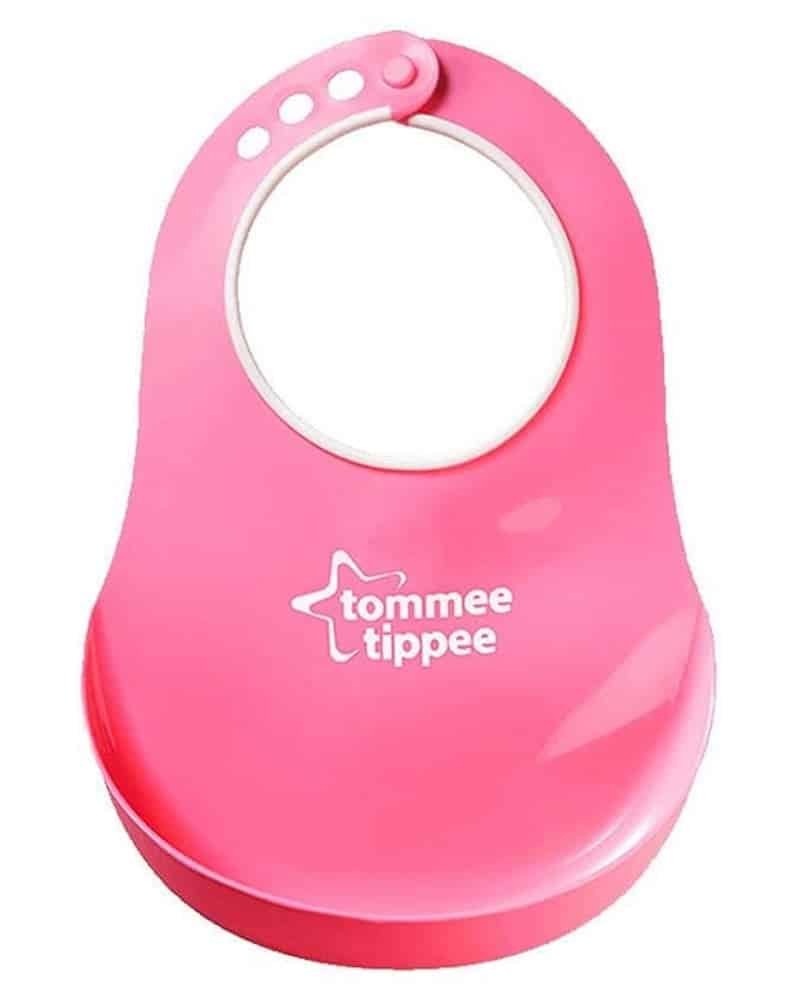 Tommee Tippee Bavoir avec fermoir réglable – Rose