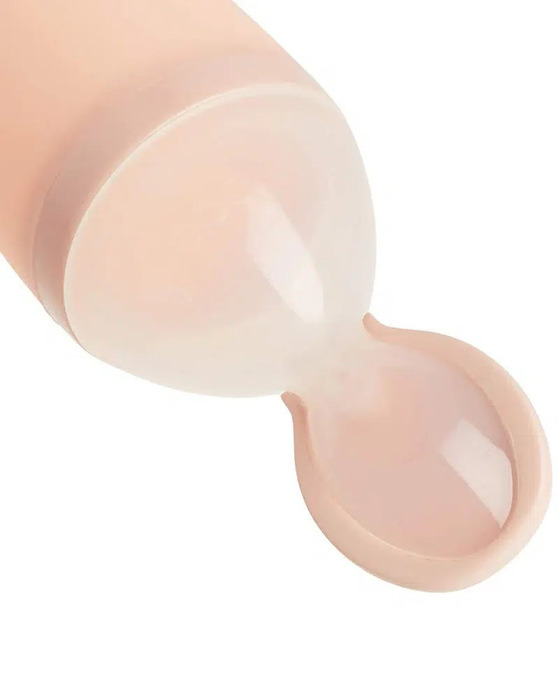 Boon SQUIRT Cuillère distributrice d aliment – Rose pastel – 4 – bebemaman