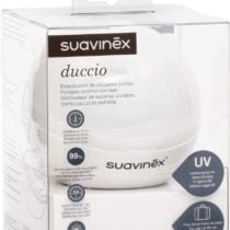 Retrouvez Suavinex Stérilisateur Sucettes nomade UV Duccio Blanc aux meilleurs prix sur Bebemaman.ma . Livraison à domicile partout au Maroc.