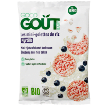Retrouvez Good Goût Mini galettes de Riz à la Myrtille 10m+ aux meilleurs prix sur Bebemaman.ma ! Livraison à domicile au Maroc. Paiement à la livraison.