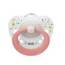 Bebemaman-Nuk-Sucette-Signature-Rose-Pastel-Etoile-0-6-mois