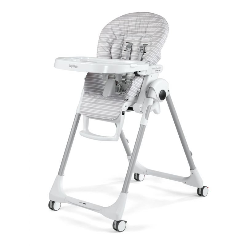 Peg Perego Chaise Haute Prima Pappa Follow Me Linear grey