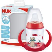 RetrouvezNuk Tasse d'apprentissage 6-18mois 150ml Rouge aux meilleurs prix sur Bebemaman.ma . Livraison à domicile partout au Maroc.