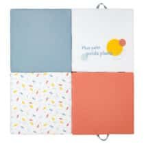 Retrouvez Babycalin Tapis câlin 3 en 1 en coton - Plumes aux meilleurs prix sur Bebemaman.ma . Livraison à domicile partout au Maroc.
