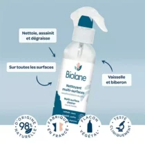Retrouvez Biolane Expert Nettoyant Multi-Surfaces Vaisselle et Biberons 250 ml aux meilleurs prix sur Bebemaman.ma . Livraison à domicile partout au Maroc.