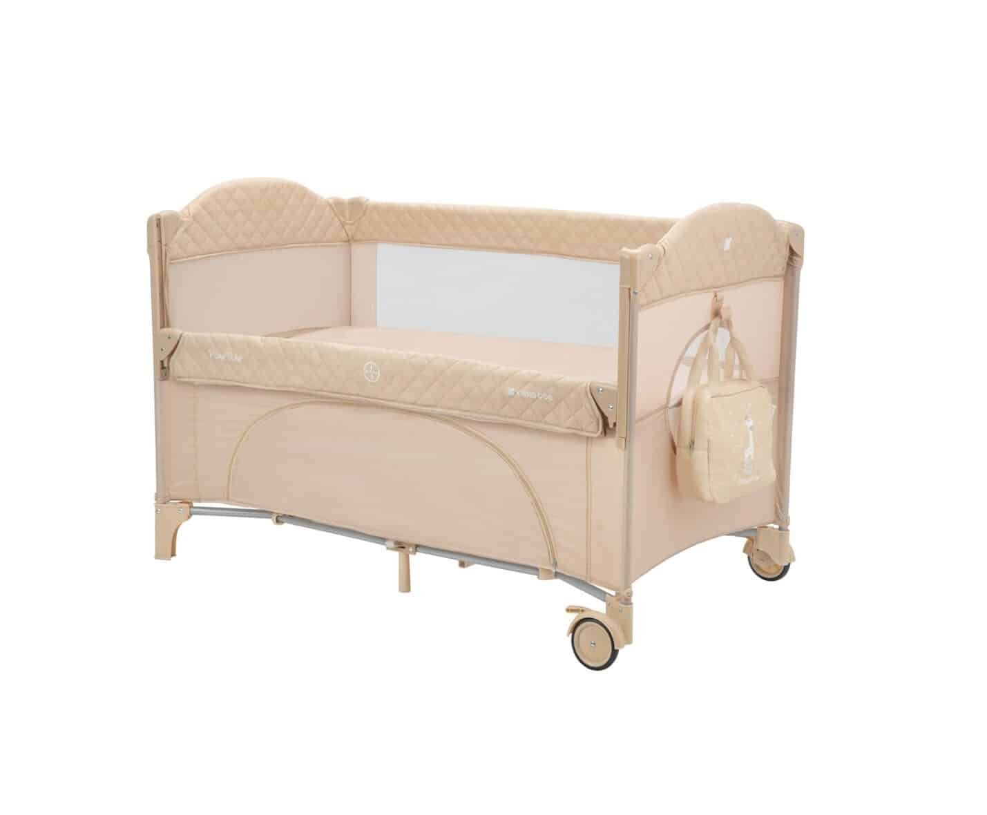 Kikkaboo Lit parapluie Cododo Milky Way Beige 2 Niveaux + Sac Offert