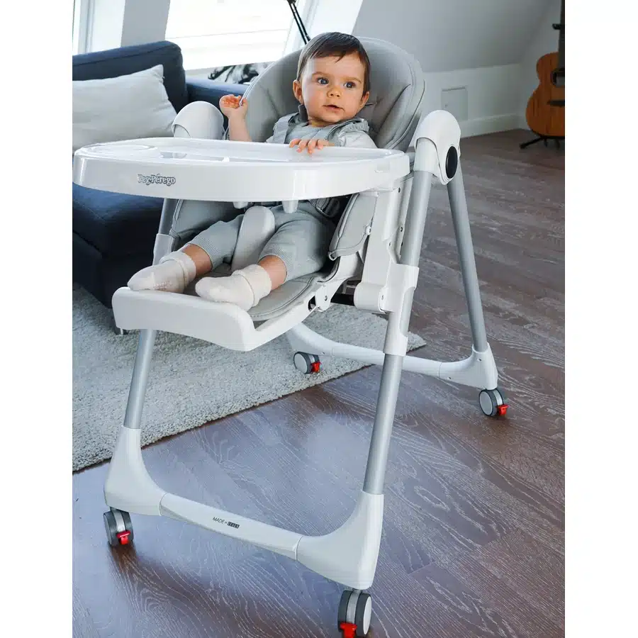 Bebemaman Peg Perego Chaise Haute Prima Pappa Follow Me Ice 1