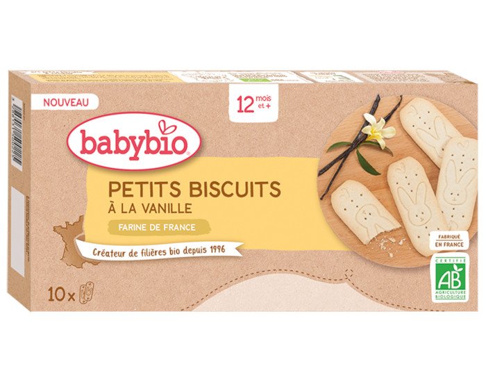 Babybio Petits Biscuits à la Vanille 12mois+