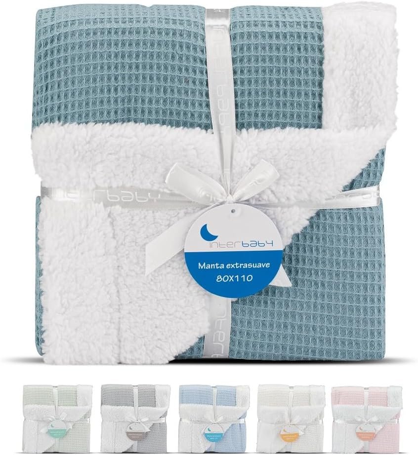 Bebemaman Interbaby Couverture Nid D’abeille 2