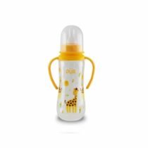 Retrouvez Pur Biberon avec poignée 250ml Girafe - Jaune aux meilleurs prix sur Bebemaman.ma . Livraison à domicile partout au Maroc. Paiement à la livraison.