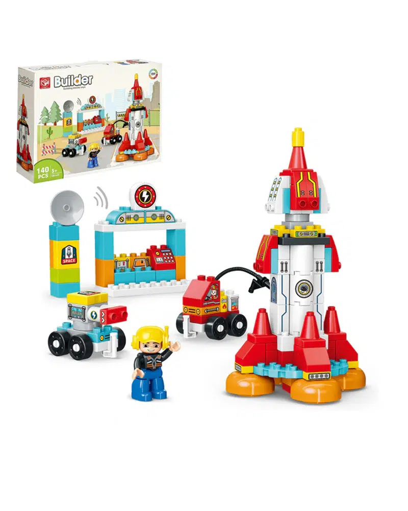 Creative Blocks Rocket +3 years old – 140 Pieces 2