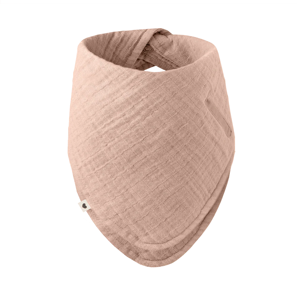 Bibs Bavoir Bandana Bib Blush