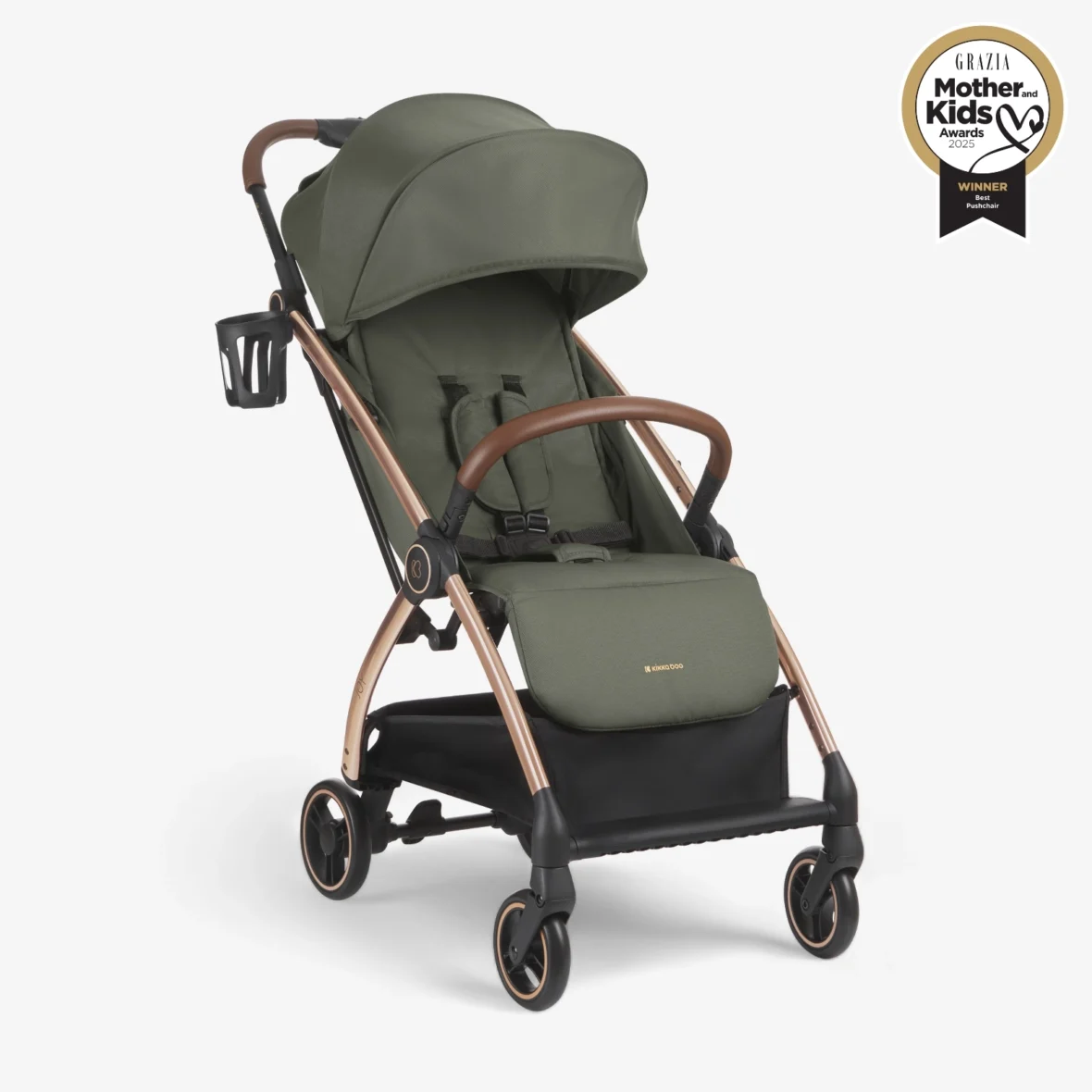 Kikkaboo Poussette Joy – Vert Militaire