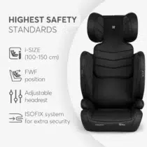 Retrouvez Kikkaboo Siège Auto I-Stand 100-150 cm I-Size Isofix Noir aux meilleurs prix sur Bebemaman.ma . Livraison à domicile partout au Maroc. Paiement à la livraison.